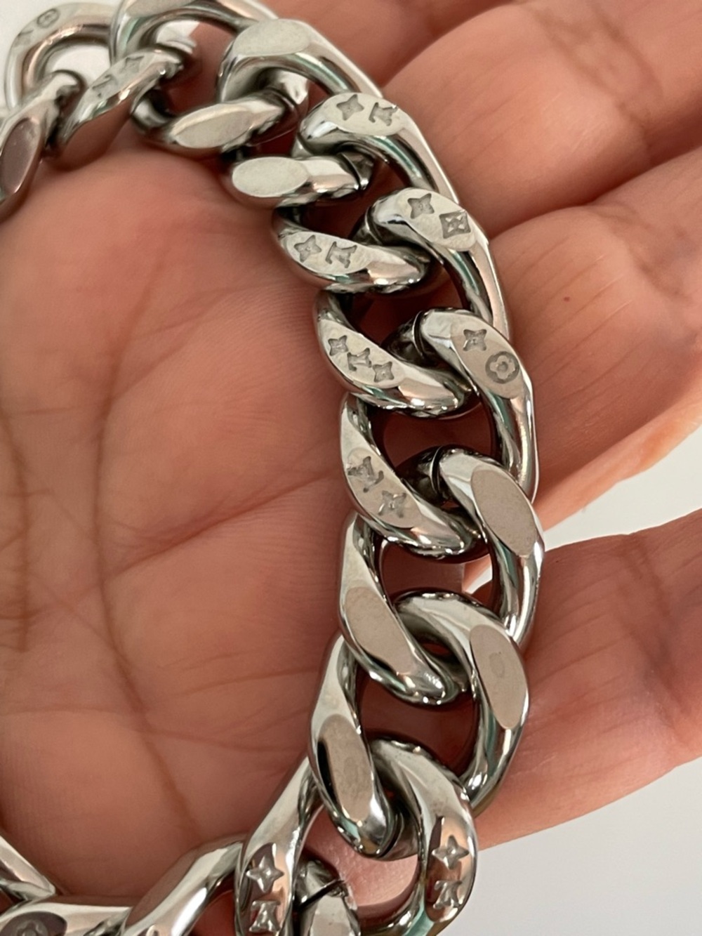 Engraved Cuban Link Bracelet